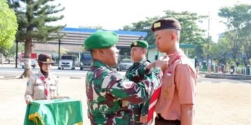 Bentuk Generasi Muda Berkarakter, Kodim 0801/Pacitan Gembleng 60 Pelajar Lewat Perkemahan KKRI Bentuk Generasi Muda Berkarakter, Kodim 0801/Pacitan Gembleng 60 Pelajar Lewat Perkemahan KKRI
