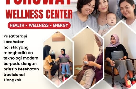 Sejumlah warga saat menjalani sesi perawatan dan terapi kesehatan menggunakan perangkat teknologi holistik di Abuteke Fohoway Wellness Center, Jalan HOS Cokroaminoto No. 10, Pacitan, Jawa Timur. (Foto: Dokumentasi Promosi/Fohoway Pacitan)