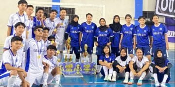 SMA 271 Pacitan Kawinkan Gelar Juara Putra dan Putri dalam Student Futsal League 2026