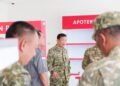 Tim Verifikasi dan Validasi (Verval) Mabes TNI bersama Dandim 0801/Pacitan meninjau fasilitas gerai Koperasi Desa/Kelurahan Merah Putih (KDKMP) di Desa Nanggungan, Kecamatan Pacitan, Kabupaten Pacitan, Senin (19/10/2026). (Foto: Istimewa)