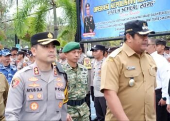 Apel Gelar Pasukan Operasi Patuh Semeru 2026 Digelar di Pacitan, Sinergi TNI-Polri Siap Tekan Angka Kecelakaan