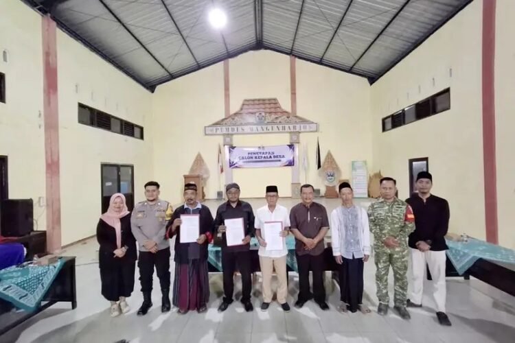 Koramil 0801/03 Arjosari Kawal Ketat Penetapan Tiga Calon Kades Mangunharjo Pacitan